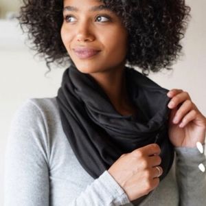 Beyond Yoga Pocket Infinity Scarf New
